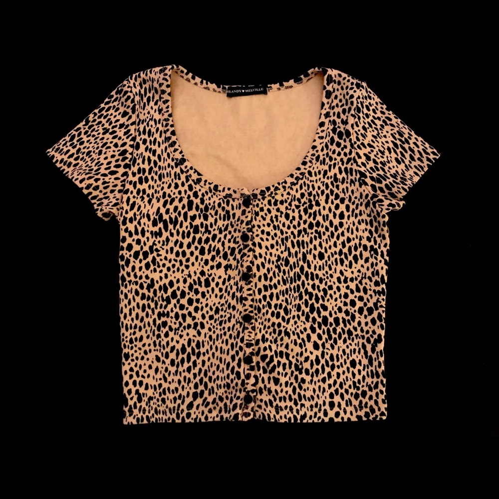 brandy melville leopard cheetah zelly!